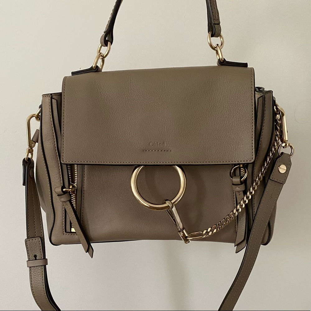 SOLD 🚫 Chloé Faye Day Leather Satchel